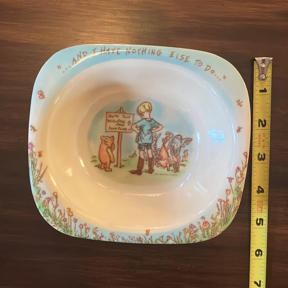 Vintage Selandia Designs Winnie the Pooh Pair of Small Cereal Bowls - Picture 6 of 7